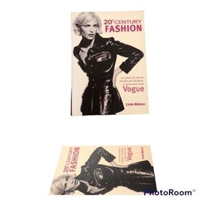VINTAGE COFFEE TABLE BOOK 20th CENTURY FASHION BY LINDA